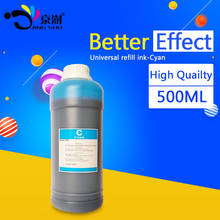 1bottle 500ml Cyan universal refill ink , dye ink suit for hp for canon for brother for Epson printer ink cartridge 2024 - buy cheap