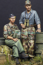 Kits de modelos de figuras de resina 1/35 soldado armado alemán de la Segunda Guerra Mundial, conjunto de verano sin figura, sin pintar 2024 - compra barato