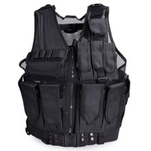 Airsoft Militar Polícia Body Armor Plate Carrier Tactical Vest Molle Army Swat Paintball Tiro Combate Coletes À Prova de Caça Coldre 2024 - compre barato