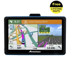 Car GPS Navigator 5-inch LCD screen FM satellite voice navigation truck GPS navigation256BM Navigaton device Tourist navigator 2024 - buy cheap