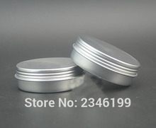 25G 25ML Aluminum Cream Jar, Cosmetics Sample Packing Cream Jar With Screw Cap, Skin Care Cream Container, 50pcs/lot 2024 - buy cheap