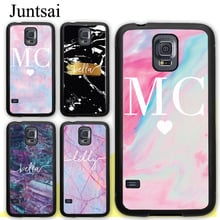 Funda personalizada con iniciales de nombre de mármol, para Samsung Galaxy A21S, A20e, A31, M31, M21, A51, A71, A50, A70, S9, S20, S10 Plus, Note 20 Ultra 2024 - compra barato