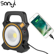 SANYI 2-Modes COB LED Work Inspection light USB Rechargeable Portable Lantern Camping Flashlight Floodlight Lamp 2024 - buy cheap