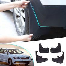 1set Car Mudflaps Front Rear Fender Flares Mud Splash Guards For Skoda Fabia 2011 Mud Flaps Mudguards 2024 - buy cheap