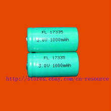 2x 17335 3.0V 1000mAh Rechargeable CR123A Batteries 2024 - buy cheap