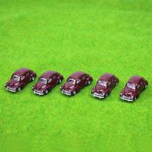 5PCS model Classic Cars 1:100 TT HO Scale for Building Railway Train Scenery NEW C10012  railway modeling 2024 - buy cheap