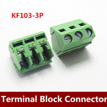 500PCS/LOT  KF103 5.00mm 3Pin binding post terminals blocks connectors 2024 - buy cheap