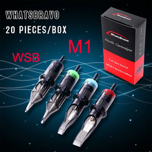 Luckybuybox-cartucho de tatuaje desechable WhatsBravo M1, agujas con membrana suave para bolígrafo rotativo de tatuaje, suministro de agujas 2024 - compra barato