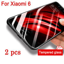 2 шт для Xiaomi Mi 6 закаленное стекло на MI6 для Xiomi Xiami Xaomi Xia 6 Mi 6 M6 крышка Mi6 9 H Защитная пленка для экрана 2.5D 5,15 2024 - купить недорого