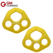 30KN / 6700lbs Aluminum Alloy Bear Paw Shape Rigging Plate Multi Anchor Device For Rock Climbing Caves Rescue Mountaineering 2024 - buy cheap