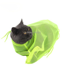 100pcs Candy Colors Multifunctional Cat Grooming Bag Cat Bath Washing Nails Cutting Cleaning Bags Fitted Mesh Bag 2024 - buy cheap