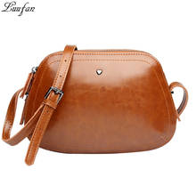 2019 new arrival genuine leather women shoulder bag Small real leather messenger bag female fashion Glossy candy handbag 2024 - buy cheap