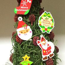 50PCs New Christmas Ornaments Xmas Tree Santa Claus Pendants Drop Christmas Decorations For Home Navidad Decoracion 2024 - buy cheap