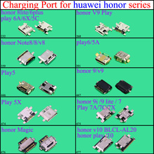 YuXi-Conector micro mini usb para Huawei honor 8lite/6plus v9play note8/8/v8 /9/v9 play6/5A, puerto de carga 2024 - compra barato