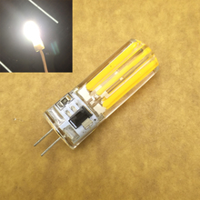 Lustre de cristal led g4, lâmpada ac 200v 220v 240v 10w com controle de intensidade 2024 - compre barato