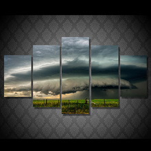 HD Printed Field dark clouds Painting Canvas Print room decor print poster picture canvas Free shipping/NY-5959 2024 - buy cheap