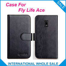 Original! Fly life ace capa, 6 cores de alta qualidade, couro exclusivo para fly life ace capa de celular rastreamento 2024 - compre barato