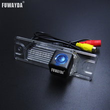 FUWAYDA HD, Chip CCD, vista trasera de coche especial, espejo de aparcamiento inverso, imagen con línea de guía, cámara para RENAULT KOLEOS SUV 2024 - compra barato