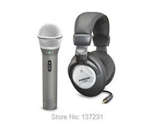 SAMSON Q2U Recording Pak USB handheld microphone+HP20 headphone suit usb for home recording XLR for live sound use 2024 - buy cheap