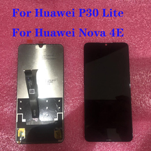 Pantalla táctil de 6,15 pulgadas para móvil, montaje de digitalizador para Huawei P30 Lite, MAR-LX1, LX2, AL01, Nova 4e, kit de reparación LCD 2024 - compra barato
