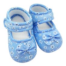 2019 infantil prewalker criança meninas criança criança bowknot macio anti-deslizamento berço sapatos primeiros caminhantes 0-18 meses de venda quente 2024 - compre barato