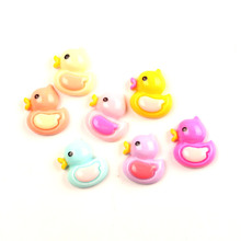 LF 30Pcs Mixed Resin Duck Decoration Crafts Flatback Cabochon Kawaii DIY Embellishments For Scrapbooking Accessories 2024 - buy cheap