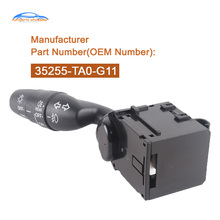 Interruptor de iluminación y señal de giro para coche, dispositivo 35255-TA0-G11 35255TA0G11 para Honda Civic Accord City CRV 2024 - compra barato