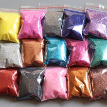 10G Holographic Glitter Powder Shiny Sugar Nail Glitter Hot Sale Dust Powder For Nail Art Decorations 15 Colors 2024 - buy cheap