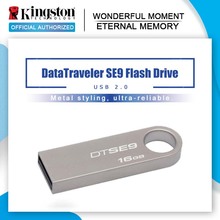 Original Kingston USB Flash Drive 64GB PenDrives 32GB USB 2.0 Pen Drives 16GB 8GB Metal Material DTSE9H Flash USB Stick 2024 - buy cheap