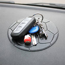 Car Dashboard Sticky Pad Phone Holder Silicone Football Anti-Slip Mat Automobiles Interior Non-slip Cushion For GPS Car Doll Key 2024 - buy cheap