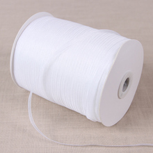 500Yards/ 6mm White organza ribbons for wedding Chair decoration/ wholesale Birthday gift wrapping ribbons free shipping 2024 - купить недорого