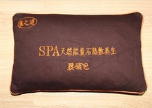 Salt moxa energy stone acupuncture massage bag volcanic hot stone therapy bag moxibustion massage 2024 - buy cheap