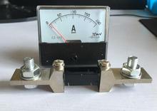 DH-670 dc 0-200a painel amperímetro analógico amplificador tipo ponteiro painel medidor de corrente + derivação 2024 - compre barato