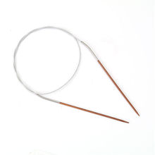 DoreenBeads-agujas de tejer circulares de bambú y acero inoxidable, ganchos de ganchillo naturales de 80 cm(31 2,5 ") de largo, 1 unidad, 4/8mm 2024 - compra barato