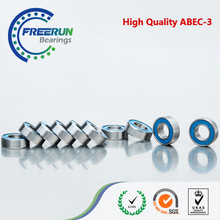 10PCS 6X12X4 BLUE rubber bearings MR126 2RS ABEC3 Model bearings MR126-2RS 2024 - buy cheap