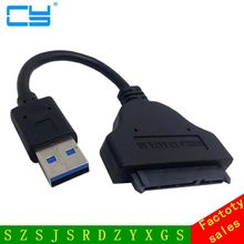 USB 3.0 to SATA 7+15 22P 2.5" Hard driver HDD SSD Adapter Cable Free Shipping 2024 - buy cheap