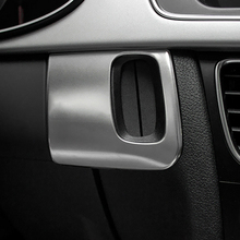 Protector de embellecedor Interior de coche con marco decorativo, emblema de acero inoxidable S line/Logo, tira 3D, pegatina para Audi A5 A4 2009-15 2024 - compra barato