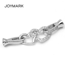 Joymark conector de joias, prata esterlina 925, com fecho lagosta e fecho 2024 - compre barato