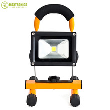 Reflector led recargable de 10w, lámpara de emergencia Led recargable, foco portátil, foco led alimentado por batería 2024 - compra barato