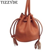 Women Bag 2017 Vintage  Bucket Women Messenger Bags Ladies Casual Small Tassel Shoulder Bag Female Designer Crossbody Bag ckl39 2024 - buy cheap