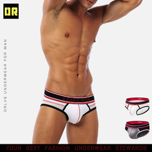 ORLVS-ropa interior Sexy Gay para hombre, calzoncillos transpirables, bikini, bragas, tangas, ropa interior cómoda 2024 - compra barato