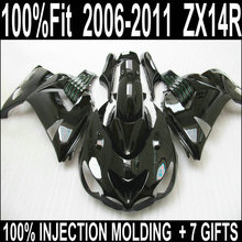 Glossy falt black bodywork fairing for Kawasaki ZX14R fairing kit ABS plastic 2006-2011 fairings 06 07 08 09 10 11 Ninja ZX-14R 2024 - buy cheap