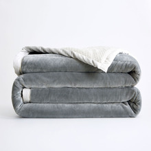 Утолщенное супермягкое фланелевое одеяло, диван-самолет, офисное детское одеяло, дорожное флисовое Сетчатое портативное одеяло для автомобиля, Дорожный Чехол 2024 - купить недорого