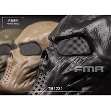 New FMA Tactical Military Skull Skeleton Full Face Ma sk of Terror Hunting Costume Party Halloween TB1231 BK/DE/OD 2024 - buy cheap