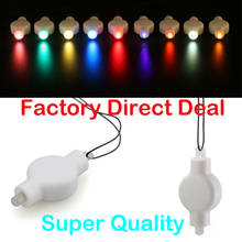 10pcs*novelty Pendant lights LED flashing light paper lantern lights for wedding party decoration hanging wall light fairy led 2024 - buy cheap