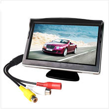5 Inch Car Monitor TFT LCD Screen HD Digital Color Car Rear View Monitor Support DVD / Camera /Digital TV box 2024 - buy cheap