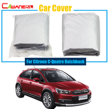 Cawanerl-cubierta completa para coche, Anti UV resistente al sol y a la lluvia, a prueba de polvo para Citroen c-quatre Hatchback 2024 - compra barato