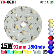 10P warm white blue red green Pink 660nm high power LED chip light 18WPCB with solder finished 1W LED lamp bead welding finished 2024 - buy cheap