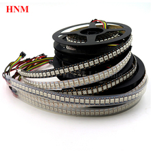 2M 144LEDs/m HD107S(Similar APA102/APA107)Addressable Digital RGB LED Strip 5050 SMD Pixel Light,White/Black PCB,IP20/IP65/IP67 2024 - buy cheap