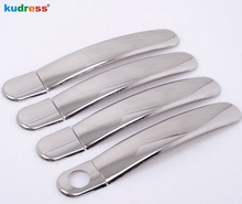 For VW For Volkswagen Golf 4 Jetta4 Mk4 Passat B5 Bora polo  skoda octavia 4pcs Stainless Steel Chrome Door Handle Cover 2024 - buy cheap